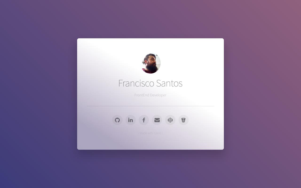 Carrd profile picture for @francisco